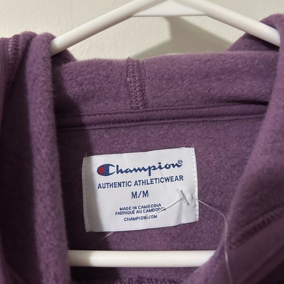 NWT- Champion Purple  Hoodie - Picture 4 of 4